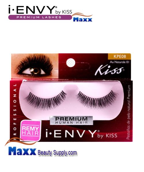 4 Package - Kiss i Envy Au Naturale 01 Eyelashes - KPE08